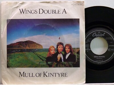 Wings (P.McCartney) -Mull Of Kintyre / Girls' School D-1977 Capitol 1C 006-60154