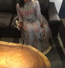 4 Piece Gray and Red Indian Lehenga. Wedding Lehenga. Party Lehenga. Pakistani