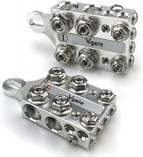 Vgate 20-Way Battery Terminal Connector, Multi-Size Hole Holder, 8AWG up to 4/0