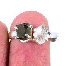 Moldavite Gemstone 925 Sterling Silver New Cl...