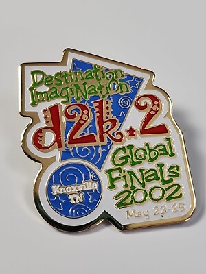 Global Finals 2002 Destination Imagination Trading Pin Knoxville
