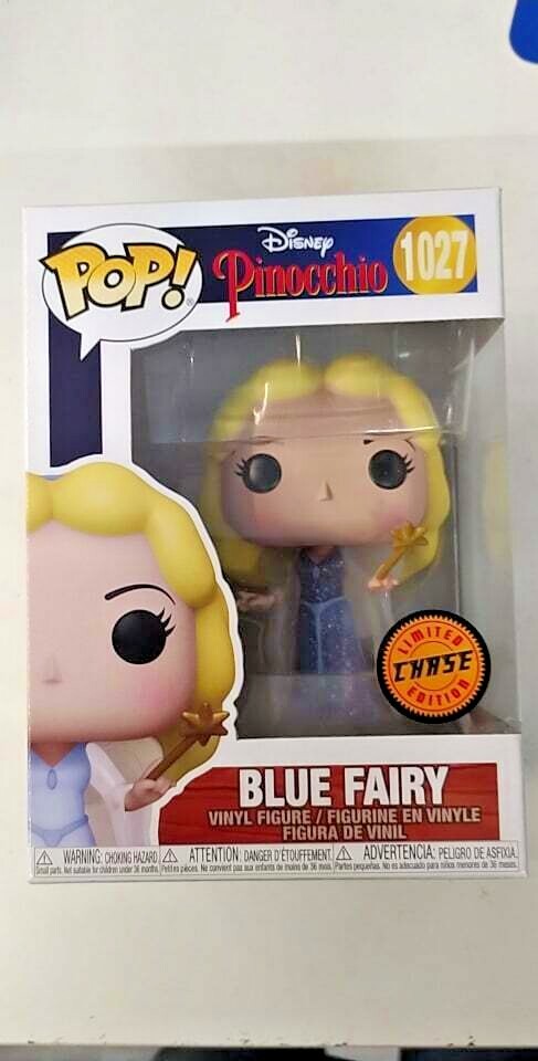 Pinocchio Funko POP! Blue Fairy 1027 Disney Fata Turchina CHASE Limited Edition