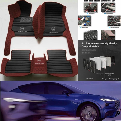 For Toyota 4Runner 1995-2020 Car Floor Mats Anti-slip Custom Liners Carpets Rugs - Imagen 5 de 42