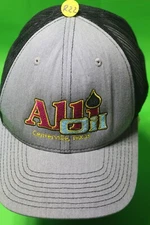  Alli Oil Centerville Texas Oil Cap Mesh Back Snap Cap Hat 