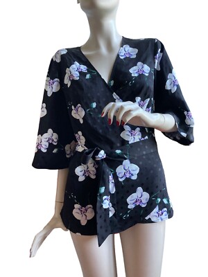 Toller asiatischer Geist Herzüberwurf - JOELLE - 42 - Orchideen
