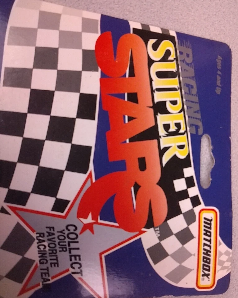 Coche Matchbox Super Stars NASCAR #3 1991 Dale Earnhardt Sr MB 221/SP 1:64 - nuevo Foto 2 de 4