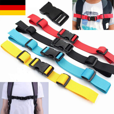 Verstellbarer Brustgurt Rucksack Brustgurt Für Schulranzen, Rutschfest Schulterg