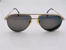 Vintage Hi-Tec Gold Metal Pilot Sunglasses FRAMES ONLY Korea