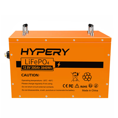 0% MwSt. LiFePO4 Akku 12V 300Ah Lithium Batterie BMS Bluetooth Wohnmobile Solar