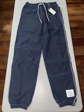Thom Browne Men's Ripstop Track Pants Navy Size 1