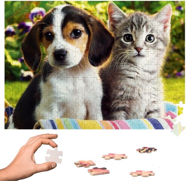 Rompecabezas de regalo personalizados, puzzles de madera personalizados con tus propias imágenes