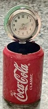 Extrêmement rare ancienne canette Coca-Cola Classic 1,5" avec horloge. Un seul sur eBay ! NEUF ��