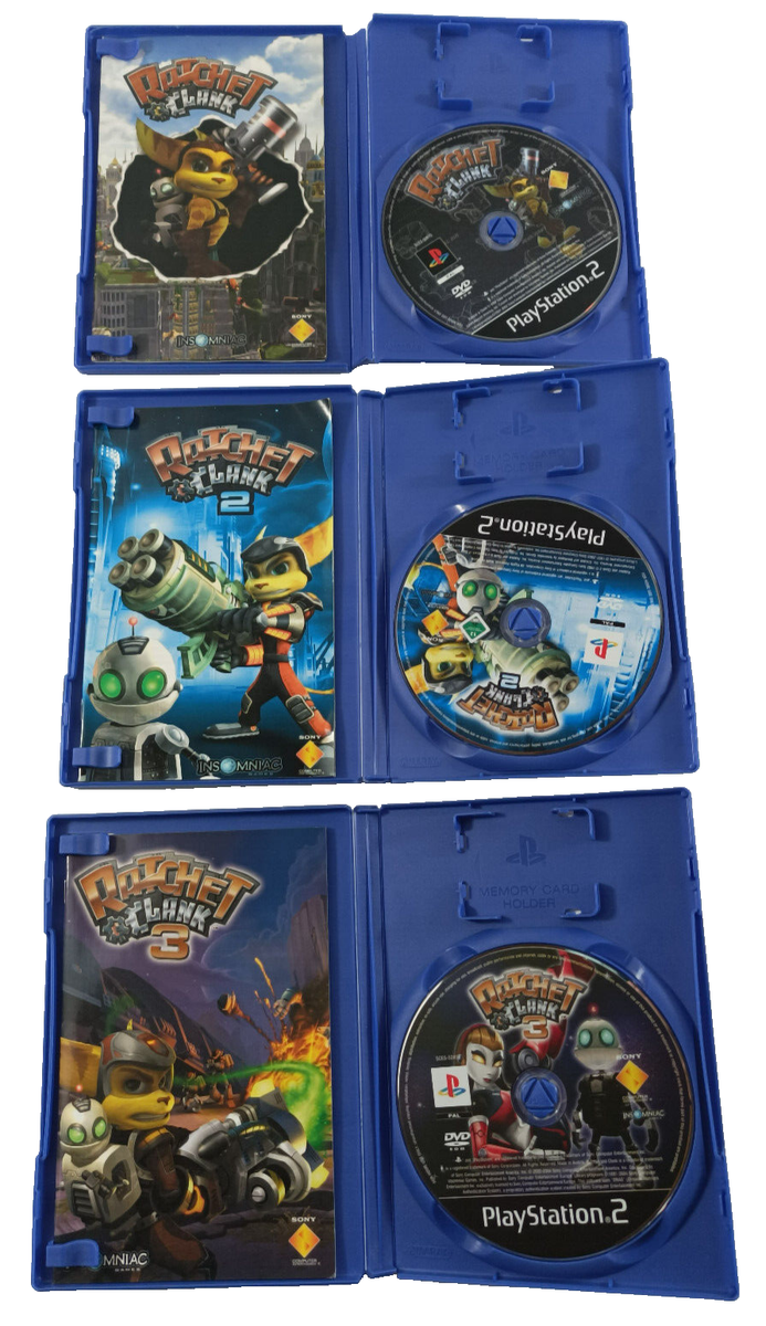 Jeu Video Playstation 2 Ps2 Ps3 Complet Ratchet Et Clank Edition 1