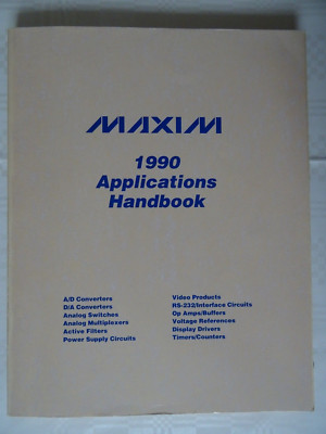 MAXIM Applications Handbook 1990 englisch