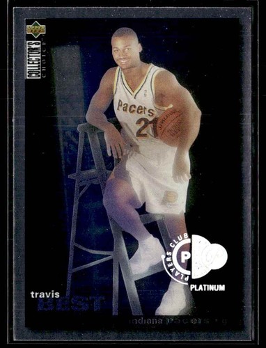 1995 Upper Deck Collector's Choice Basketball Platinum Player's Club Travis Best #319
