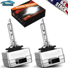 2x D1S 35W 6000K HID Headlight Bulbs Car Xenon White Replacement Low/High Beam
