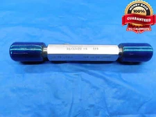 31/32 20 NS SET THREAD PLUG GAGE .96875 GO NO GO P.D.'S = .9340 & .9310 CHECK