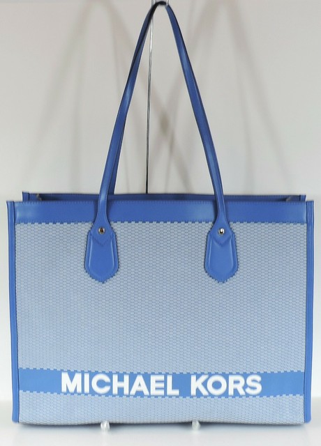 blue MK tote