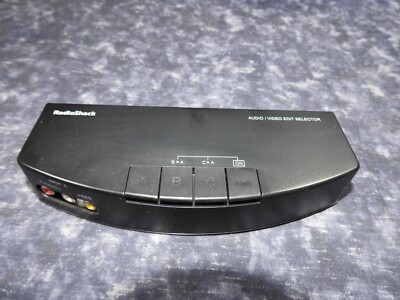 Radio Shack Stereo Audio/Video Selector/Editor (3 Input / 2 Output) No. 15-1587