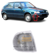 NEW FOR SKODA FELICIA 1994-2001  FRONT SIDE INDICATOR REPEATER WHITE RIGHT O/S