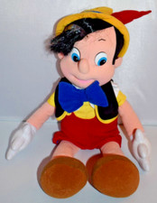 Vintage Mattel Pinocchio Doll Plush 1992 Disney Stuffed Toy