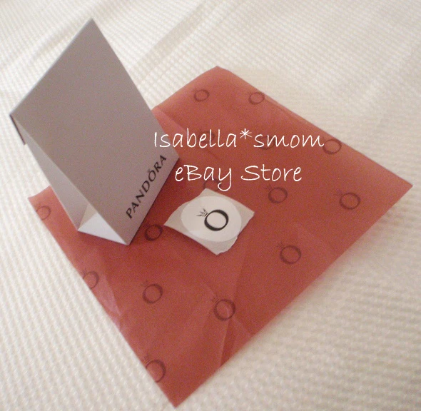 Nastri Di Love Autentico PANDORA Argento/Cz Valentine Cuore Ciondolo ~ Nuovo - Immagine 4 di 4