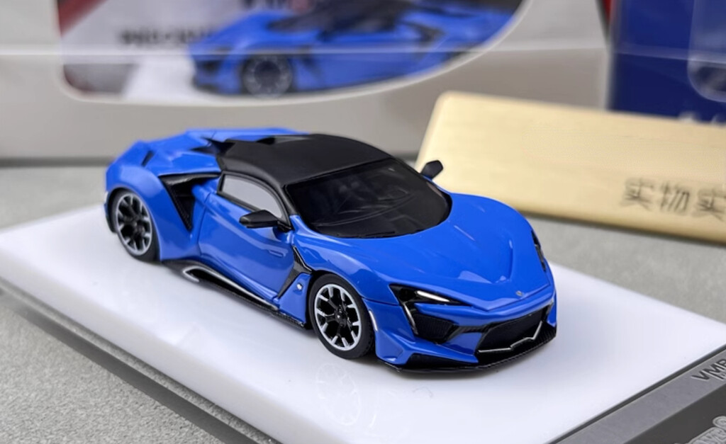 vmb 1/64 フェニア スーパースポーツ VMB 1:64 Blue FY Fenyr SuperSport Racing Model Toy Diecast