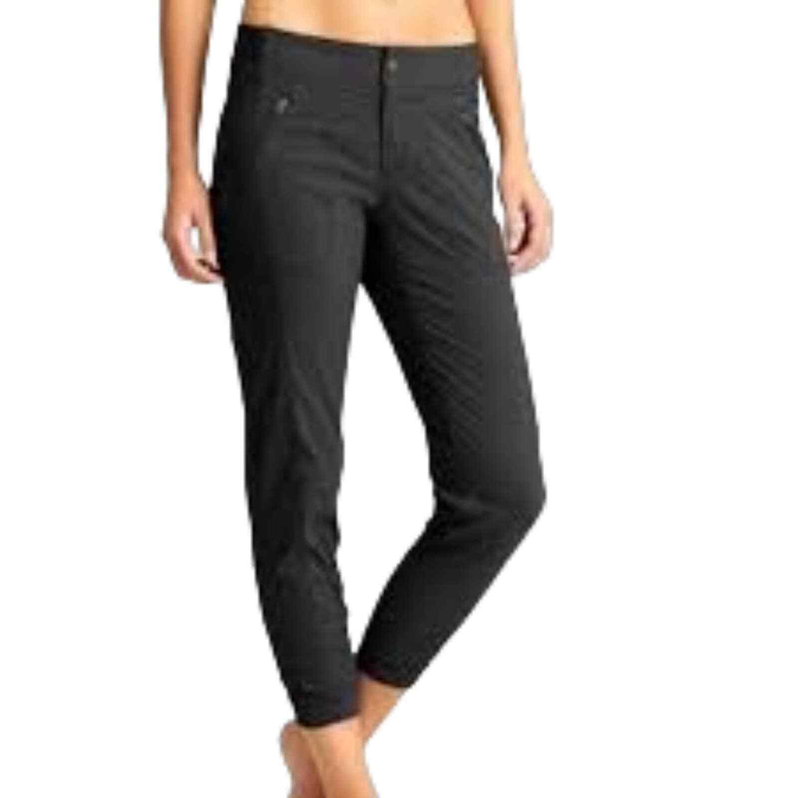 ATHLETA Trekkie Jogger Pants in Black WOMEN'S 4 Gem