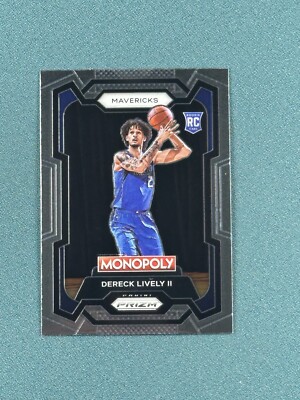 2023-24 Prizm Monopoly - DERECK LIVELY II - Base RC