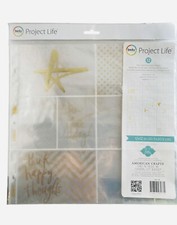 Becky Higgins Project Life Foil Photo Pocket Pages 12 X 12 in Acid-free Sheets