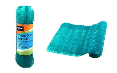Es Inc. Essentials Grass Bathmat Textured Spa Quality Foot Scrubber Bathroom Tub