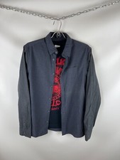 Allsaints Seminole lS shirt slim fit double Color