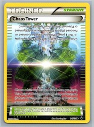 Chaos Tower 94/124 Fates Collide Uncommon Trainer Stadium