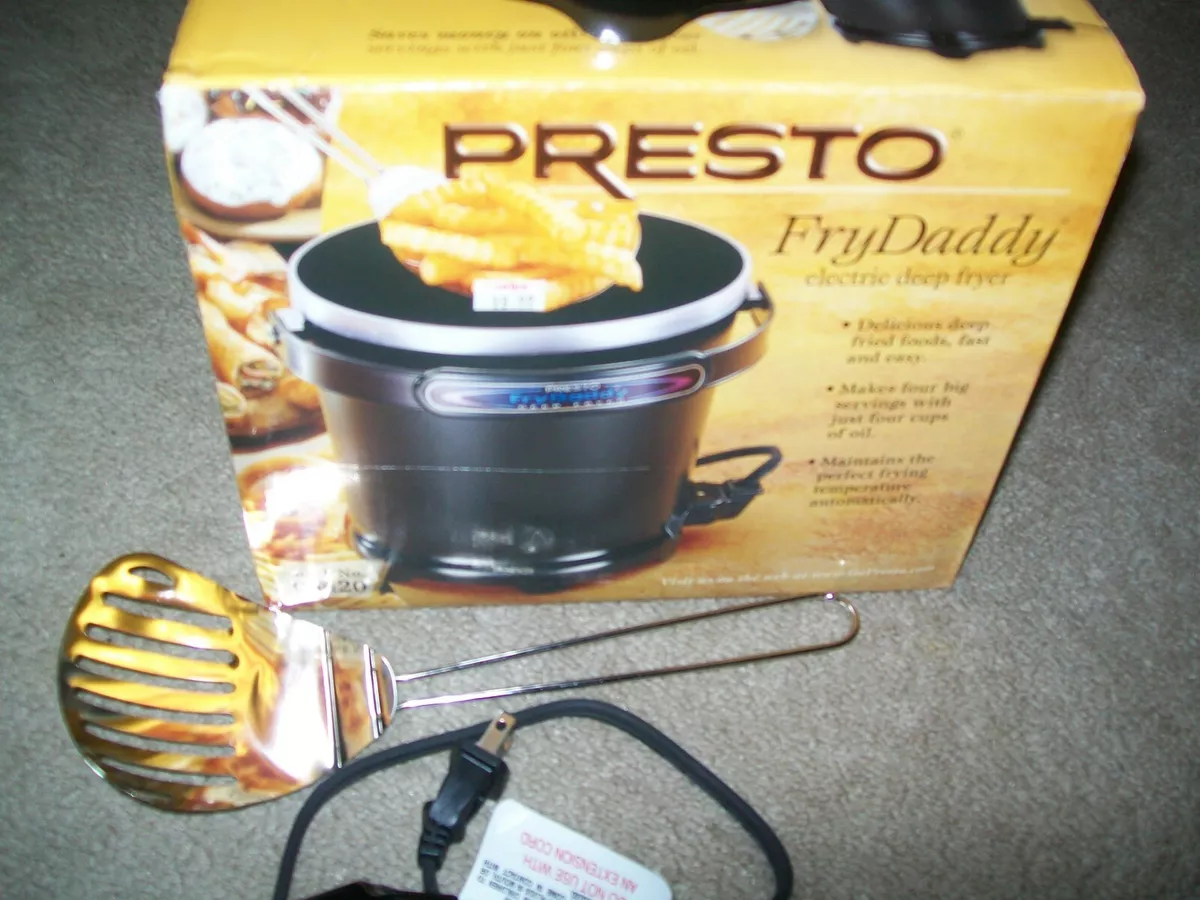 Presto 05420 FryDaddy Electric Deep Fryer - Black