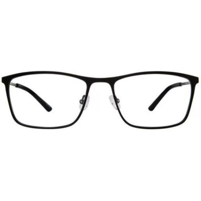 Chesterfield CH100XL/T 003 MatteBlack Square Titanium Eyeglasses Frame 57-18-150