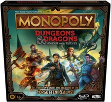 Image of Monopoly Dungeons & Dragons: Honor Among Thieves Board Game for 2-5 Players