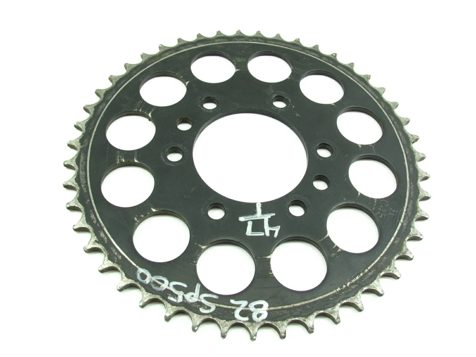 1982 SUZUKI 82 SP500 SP 500 SP500Z - REAR WHEEL CHAIN SPROCKET 47T - Image 2 of 4