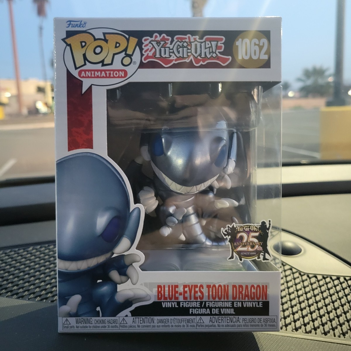 Funko Pop #1062 Blue-Eyes Toon Dragon (Yu-Gi-Oh) 25th Anniversary