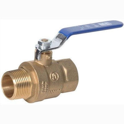 MBB75 600 PSI CWP 3/4 Inch NPT MxF Brass Ball Valve Heavy Duty Shut Off