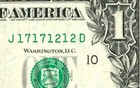 (( DOUBLE REPEATER )) $1 2013 (( 17171212 )) FANCY SERIAL # ** PAPER CURRENCY — photo 1