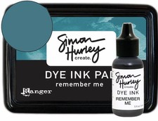Ranger Ink Dye Felt Ink Pad Re-inker Simon Hurley REMEMBER ME New