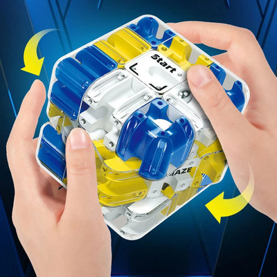 Puzzle Maze Cube,Large Labyrinth 3D Puzzle Maze Cube,Engaging Brain Teaser ToyOY