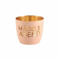 Gift Company Windlicht Madras MäDelsabend M Teelichthalter Kerzenhalter H 8.5 Cm
