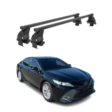 Smooth Roof Racks Cross Bars Luggage Carrier for Toyota Camry 2018-2024 Black 2x