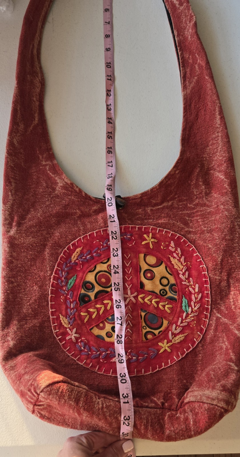 Handmade Multicolor Patchwork Bohemian Shoulder B… - image 8