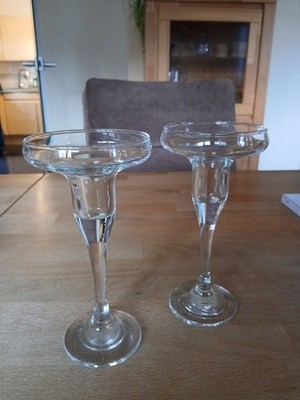 2 Glaskerzenständer von LEONARDO