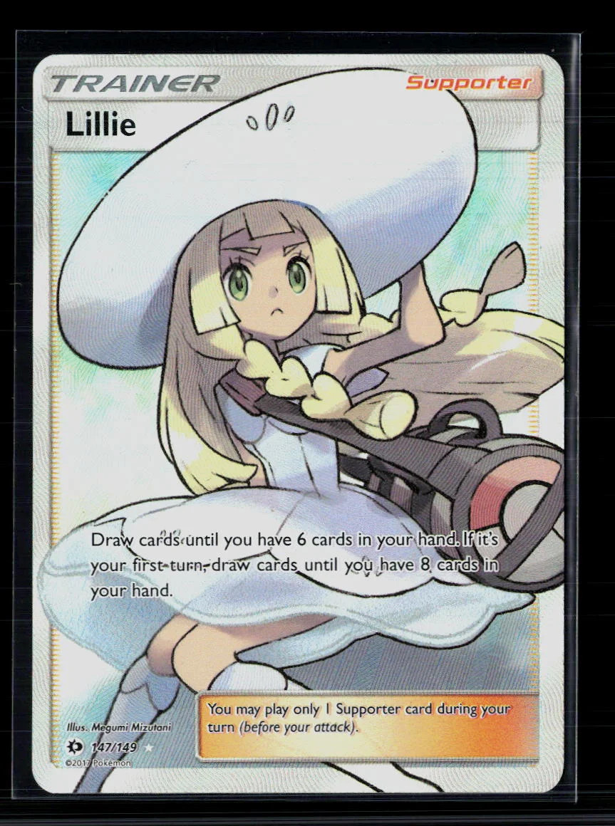 Pokemon 2017 Sun & Moon Lillie FA #147/149