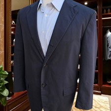 Jil Sander Technical Blazer 42r Three Roll Two Nylon Cotton Tailor Made 3/2