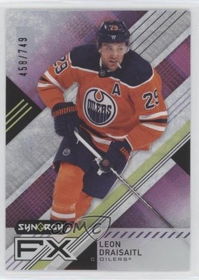2021-22 Upper Deck Synergy FX 458/749 Leon Draisaitl #FX-LD 1gv2
