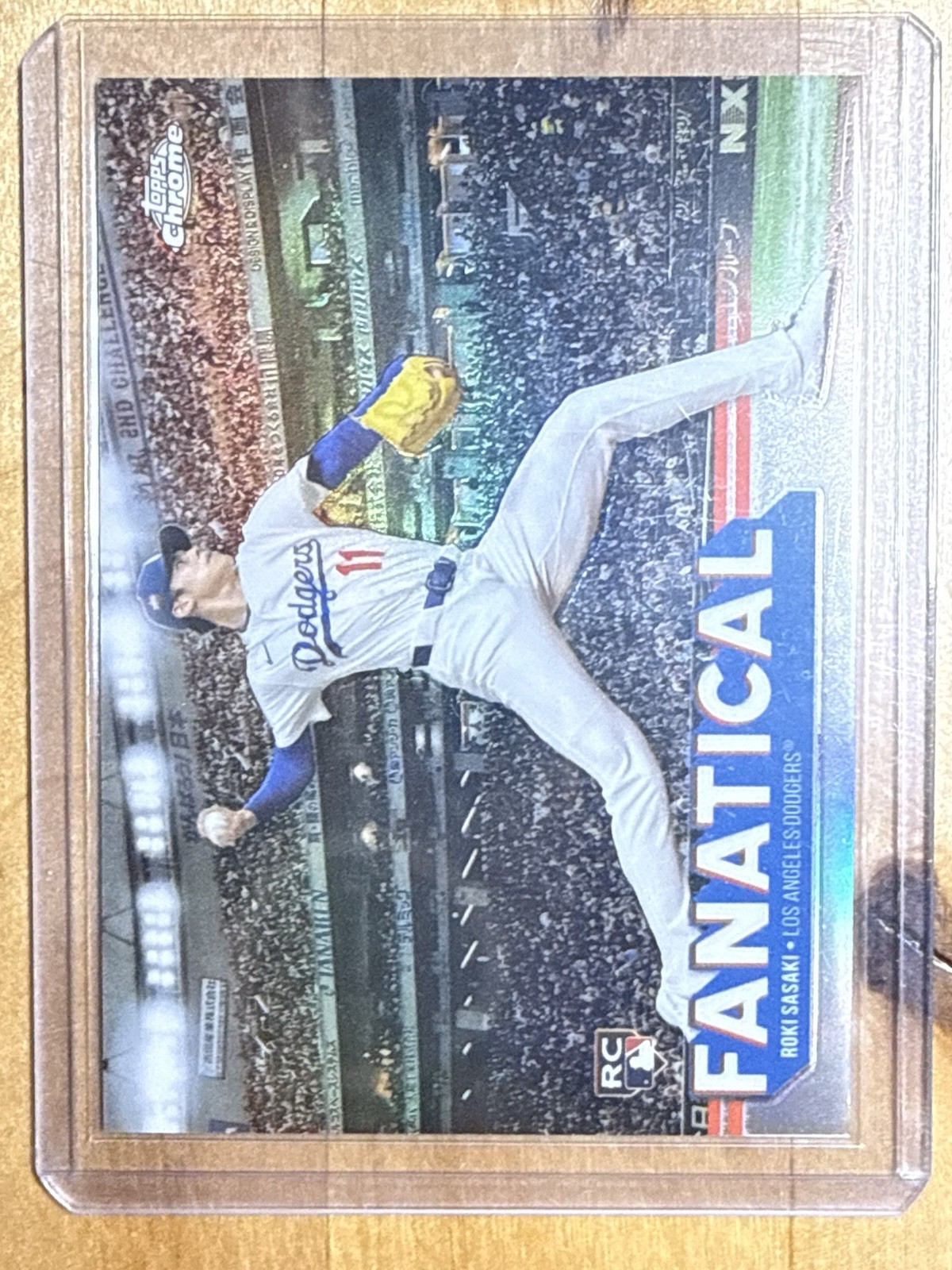 2025 Topps Chrome - Fanatical Roki Sasaki #FAN-21 (RC)